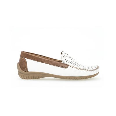 Mocassins en  à talon compensé GABOR