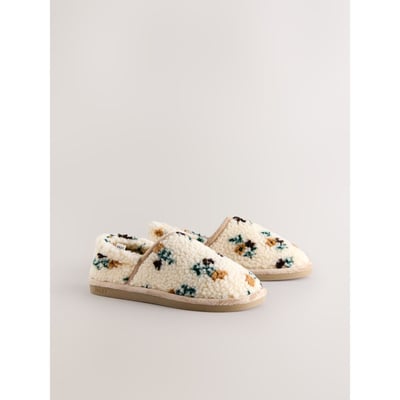 Chaussons shoot en imitation peau de mouton NEXT