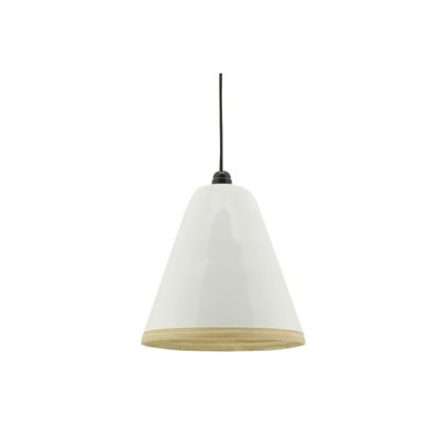 Abat-jour luminaire en bambou laqué AUBRY GASPARD
