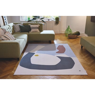 Tapis imprimé Shapes, 100% polyester TOM TAILOR