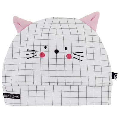 Bonnet fille en molleton sucre d'orge SUCRE D'ORGE
