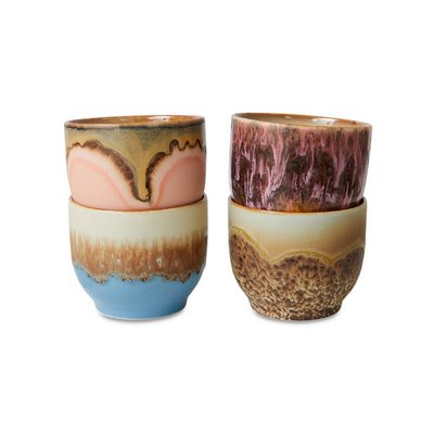 Tasses à café  Lagoon set de 4 HKLIVING
