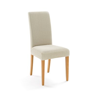 Housse extensible pour chaise gaufrée AHMIS SO'HOME