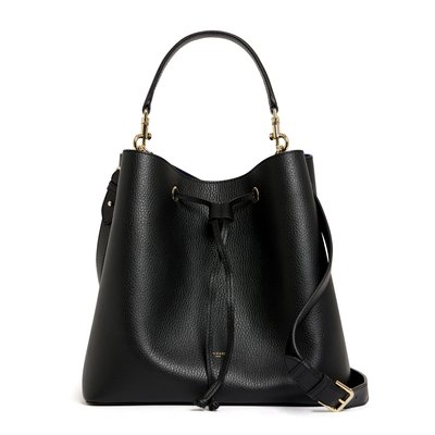 Sac seau grand en cuir grainé LOUISE LE TANNEUR