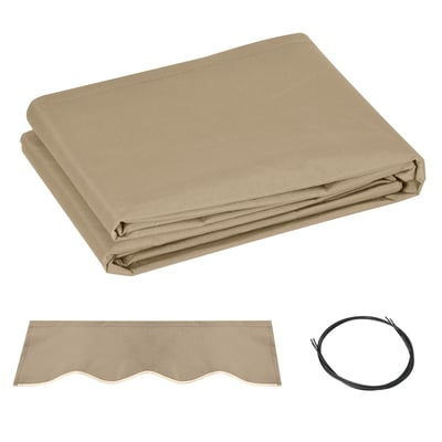 Remplacement de la toile d'auvent Polyester OUTSUNNY