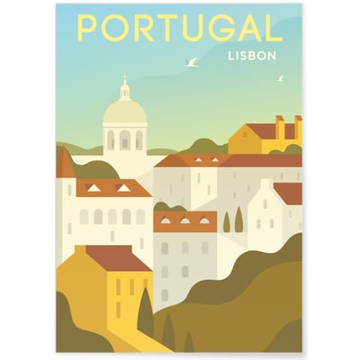 Affiche Portugal L'AFFICHERIE