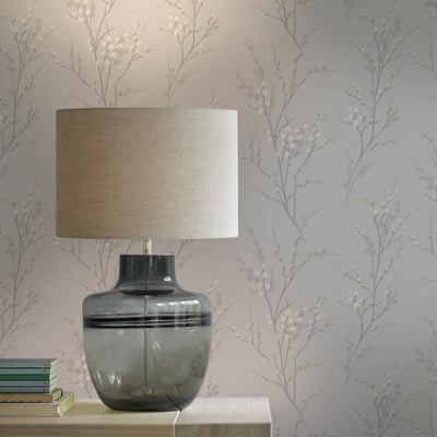 Papier peint Branches de saule Pussy Willow LAURA ASHLEY
