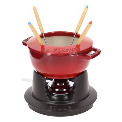 Service À Fondue Cerise 16 Cm STAUB