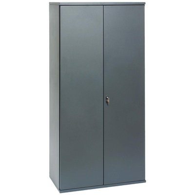 Armoire métallique anthracite Brico Hauteur 180 cm PIERRE HENRY