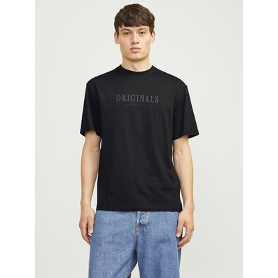 T-Shirt mit rundem Ausschnitt und Logo JACK & JONES