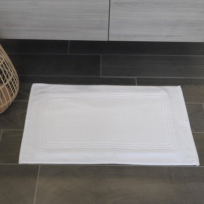 Tapis de bain rectangle en coton 600gr SOFT LINANDELLE
