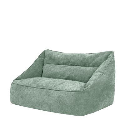 Pouf géant canapé en tissu chenille - CECILIA ICON
