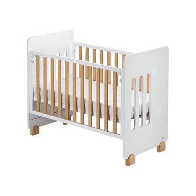 Lit Bébé Star Nature Matelas INTERBABY