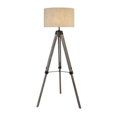 Lampadaire EASEL 1x60W E27 Noir lumineux BOUTICA-DESIGN