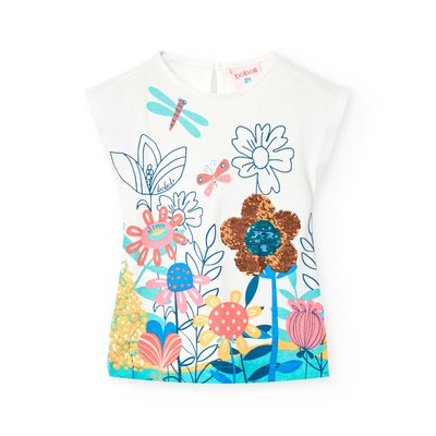 Robe en coton avec imprimé BOBOLI