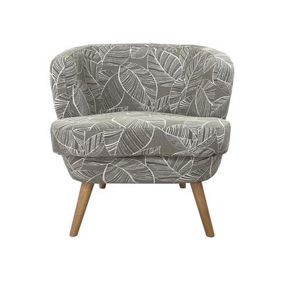 Fauteuil   feuille lin-DAGMARD AMADEUS