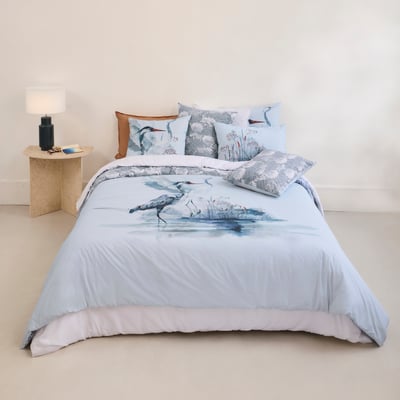 housse de couette VUELO CARRE BLANC