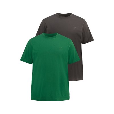 Lot de 2 T-shirts, col rond JP1880