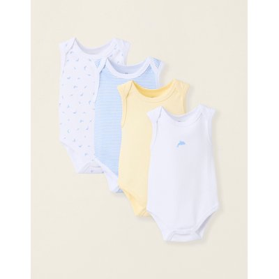 Pack 4 Bodies sans Manches ZIPPY