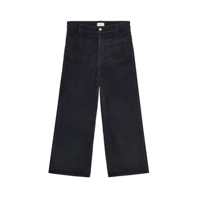 PANTALON JANE VELOURS BLACK PULLIN