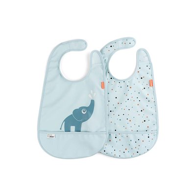 Lot de 2 bavoirs DONE BY DEER