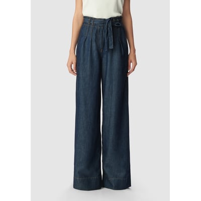Jean large taille haute ceinturé IKKS