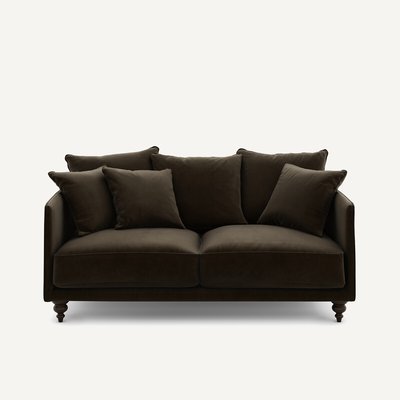 Canapé compact velours, Lazare AM.PM