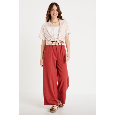Pantalon large avec ceinture amovible CACHE CACHE