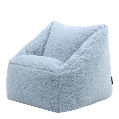 Pouf fauteuil enfant en polaire sherpa - MORGAN ICON