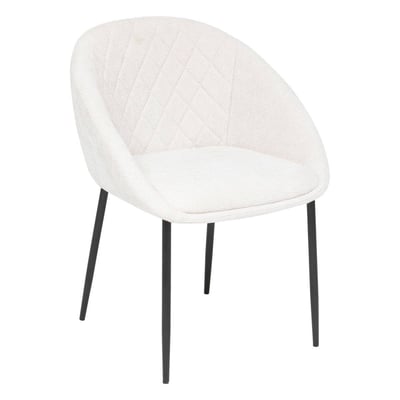 Chaise en tissu chenille assise enveloppante SELISO ATMOSPHERA