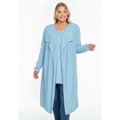 Cardigan avec un devant drapé YOEK