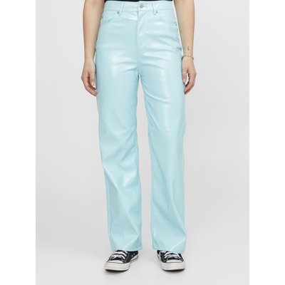 Pantalon cuir bleu La Redoute