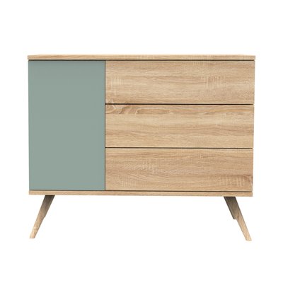 Commode 1 porte et 3 tiroirs SAUTHON