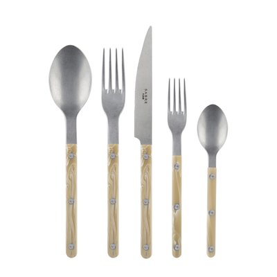 Set de 5 couverts de table, Bistrot Vintage SABRE