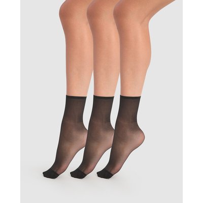 Pack of 3 Pairs of Beauty Resist 20 Denier Socks DIM