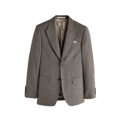 Veste de costume slim en laine pied-de-poule signature NEXT