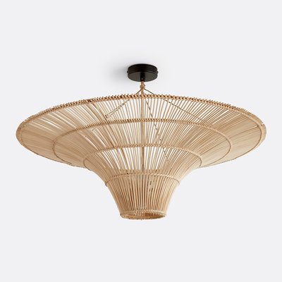 Hanglamp/plafonlamp in rotan Ø80 cm, Junita LA REDOUTE INTERIEURS