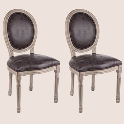 Chaise médaillon (lot de 2) - VICTORIENNE HELLIN, DEPUIS 1862