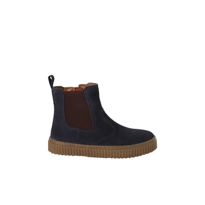Boots cuir zippées et élastiquées VERTBAUDET