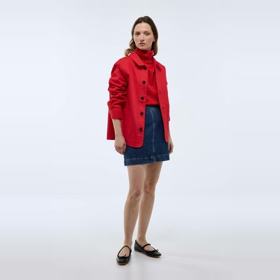 Veste courte contenant du coton MONOPRIX