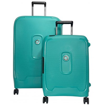 Lot 2 valises rigides Montcenis cabine 55cm et soute 76cm DELSEY PARIS
