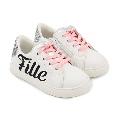 Baskets Enfant En Cuir Mini Simone Fille à Papa BONS BAISERS