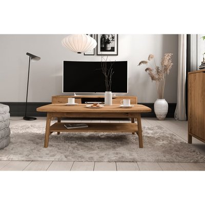 Table basse rectangle en bois massif, SOLENE BOBOCHIC