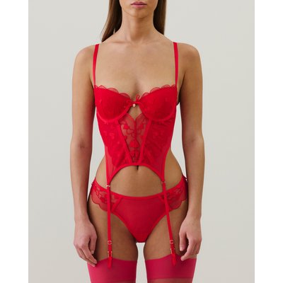 Guêpière ampliforme avec broderies HEARTLOVIZ UNDIZ