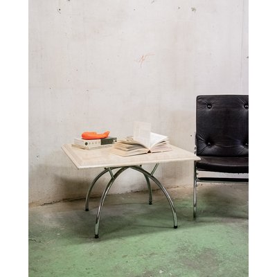 Table basse en marbre Marie-Pierre N°57 - Bon état DEBONGOUT