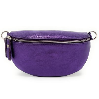 Sac banane en cuir grainé italien LOU OH MY BAG