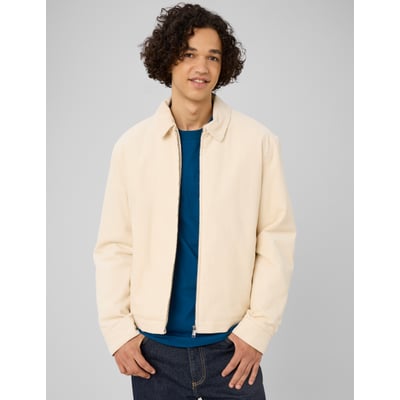 Veste zippée unie BZB