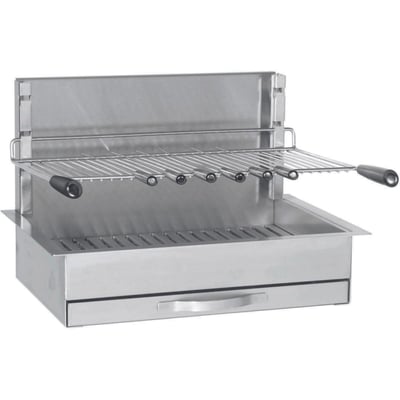 Barbecue charbon 961.66 inox encastrable 57 cm FORGE ADOUR