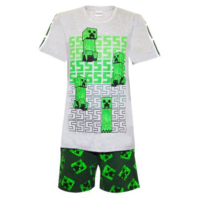 Ensemble de pyjama court MINECRAFT