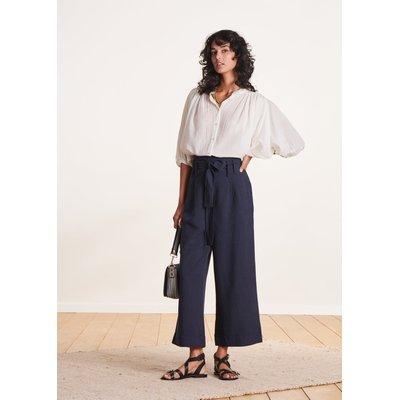Pantalon large taille haute LA FEE MARABOUTEE